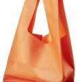 Sac H&M orange en plastique colllection été 2011