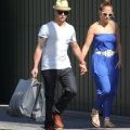 Jennifer Lopez et Casper Smart : séance shopping à Los Angeles