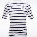 Maillot Nike 2011 de l'équipe de France de Football : la marinière