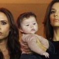 Eva Longoria, Victoria Beckham et sa fille Harper : supporters à un match de David