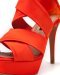 Sandale plateforme en satin collection printemps-été Zara 2011