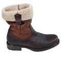 Bottes en peau retournée et shearling collection automne hiver 2010 2011 Serge Blanco homme