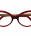 Cultur and Gross lunettes papillon rouges Collection 2011