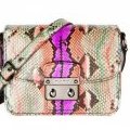 Petit sac Miu Miu multicolore en python collection hiver 2011 2012