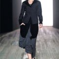 Cardigan anthracite Yohji Yamamoto collection automne hiver 2010-2011