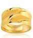Bague en or jaune et toucher mi granité mi poli Maty Tendance automne hiver 2011/2012