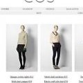 La boutique en ligne de la marque COS