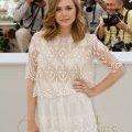 L'actrice Elizabeth Olsen au Festival de Cannes 2011