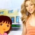 Shakira aux côtés de Dora l'exploratrice le temps d'une chanson