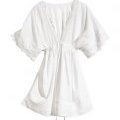 Tunique blanche en coton biologique pour femmes Conscious Collection Printemps-Eté 2011 H&M