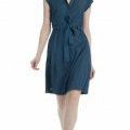 Robe chemise en denim Caroll printemps-été 2011