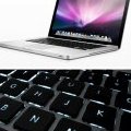 Zoom clavier MacBook d'Apple