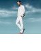 Ensemble veste pantalon T-shirt blanc tous en coton biologique Conscious Collection Homme Printemps-Eté 2011 H&M