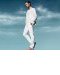 Ensemble veste pantalon T-shirt blanc tous en coton biologique Conscious Collection Homme Printemps-Eté 2011 H&M