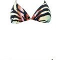 Bikini triangle et noué imprimé sauvage multicolore maillot collection H&M été 2011