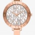 Montre Michael Kors pour femme à lunette logotée