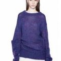 Pull XXL bleu marine collection Mohair Automne-Hiver 2012-2013 marque Acne