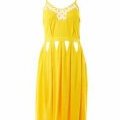 Robe jaune de la collection Sophia Kokosalaki + Asos