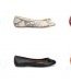 La panoplie complète de ballerines en python de Zara