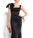 Robe de soirée noire Mango tendance glamour Collection Automne 2011