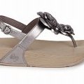 Tong gris métal FLORETTA Fitflop collection printemps-été 2011