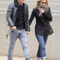 Jennifer aniston et son homme Justin Theyroux dans les rues de New York