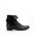 Bottines plates militaires Zara collection chaussures 2010 2011 hiver