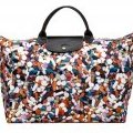 Sac pliage Longchamp en toile imprimé pilule par Jeremy Scott 2011