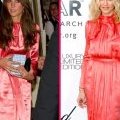 Kate Middleton portant la même robe Stella McCartney rose en soie que Madonna lors de l'anniversaire du prince Philip