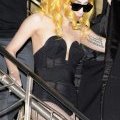 Lady Gaga et ses cheveux jaunes