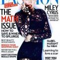 Miley Cyrus ose la robe filet transparente en une de Fashion