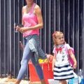 Alessandra Ambrosio et sa fille aînée Anja