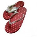 Tongs Dot polka Rouge collection été 2011 Hippobloo