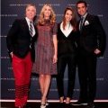 Jessica alba et Cash Warren à l'ouverture de la boutique Tommy Hilfiger à Tokyo