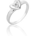 Solitaire en or blanc serti diamant Adamence Collection Automne hiver 2011/2012