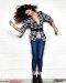 Chemise à carreaux et jeans Selena Gomez collection Dream out loud 2011
