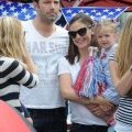 La famille Ben Affleck et Jennifer Garner au 4 juillet