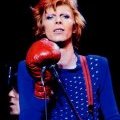 Le chanteur David Bowie dans les seventie's