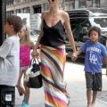 Heidi Klum accompagne ses quatre enfants au cinéma