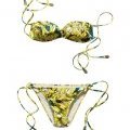 H&M bikini haut bandeau imprimé banane collection été 2011