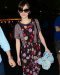 Keira Knightley dans une robe noire fleurie