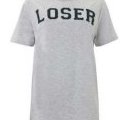 T-shirt Loser by Topshop x Ashish Gupta