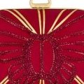 Minaudière rouge a strass Sergio Rossi pour Cannes 2011