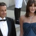 Nicolas Sarkozy et Carla Bruni en tenue de soirée