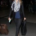 Miranda Kerr à l’aéroport de Los Angeles le 22 avril
