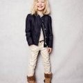 Le blouson style motard de la colletion enfant La Redoute par Vanessa Bruno 