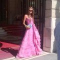 Anna Dello Russo, en pink lady à Paris