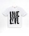 Le tee-shirt  Lacoste « L !ve » par Micah Lidberg 