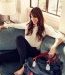 Charlotte Gainsbourg posant pour Drew Barrymore et Tommy Hilfiger