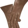 Gants cuir beige Etam Collection automne hiver 2011/2012